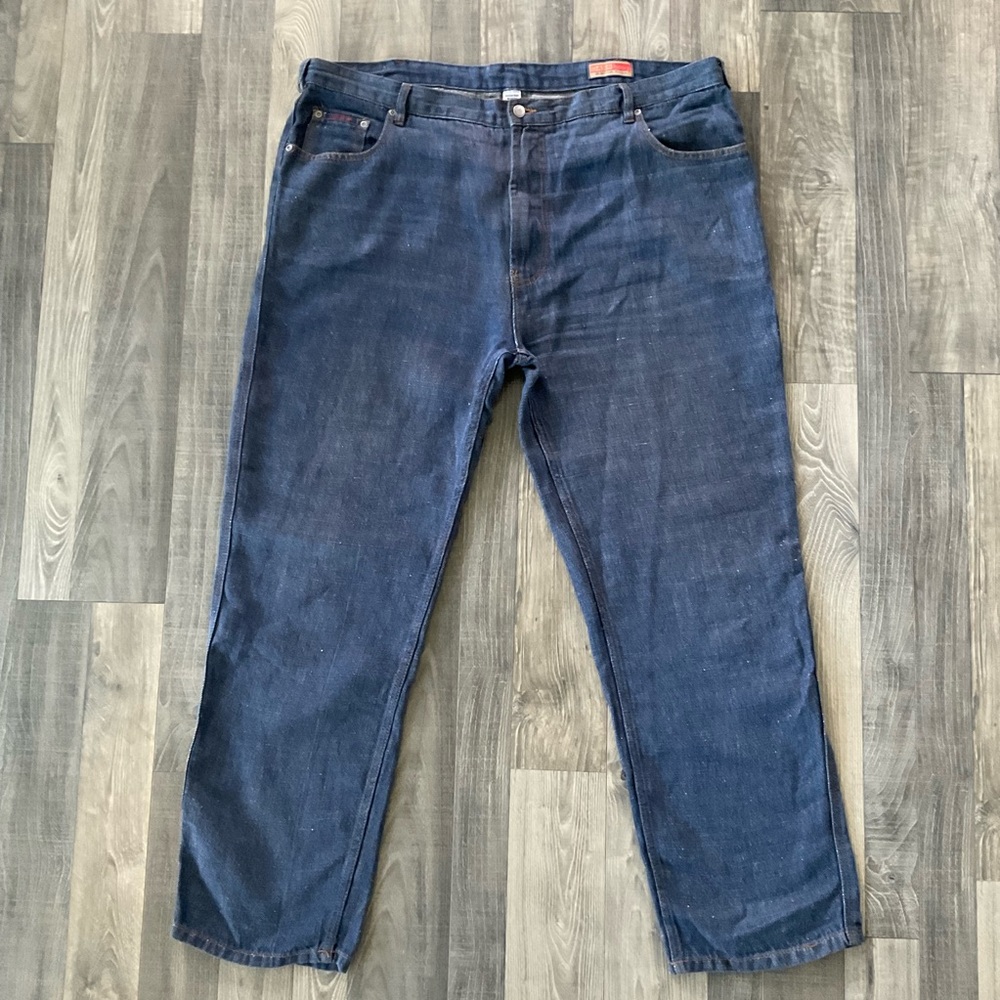 DASH HEMP Santa Cruz Five Pocket Jeans
100% Hemp
Men’s Size 46x32 
Blue